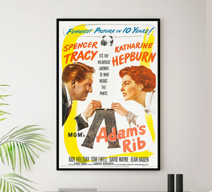 Adam's Rib 1949 - US - v1 - Classic Movie Poster