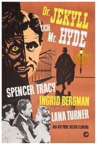 Dr. Jekyll and Mr. Hyde 1941 - Sweden - v1 - Classic Movie Poster
