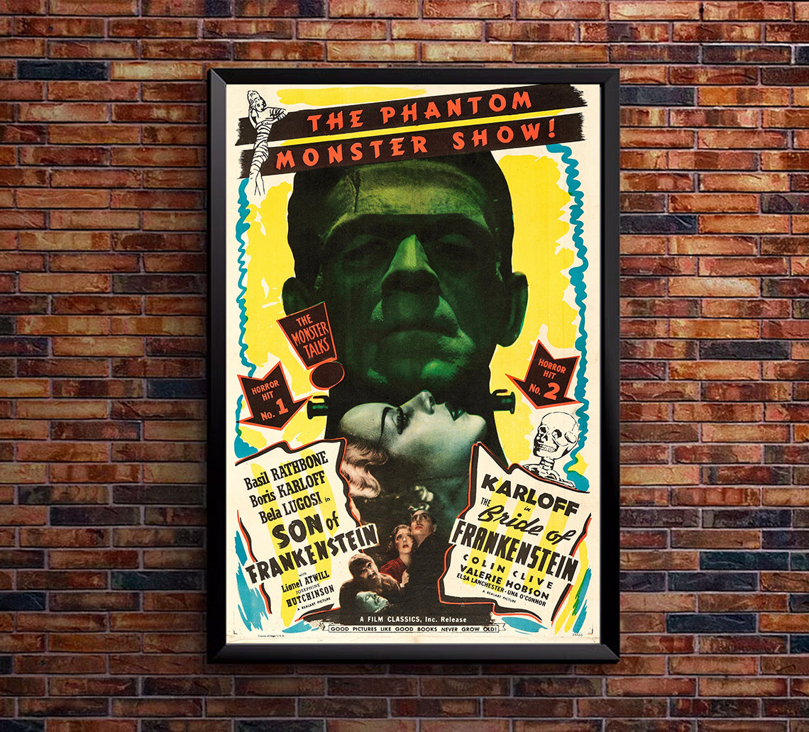Son of Frankenstein 1939 - US - v6 - Classic Movie Poster