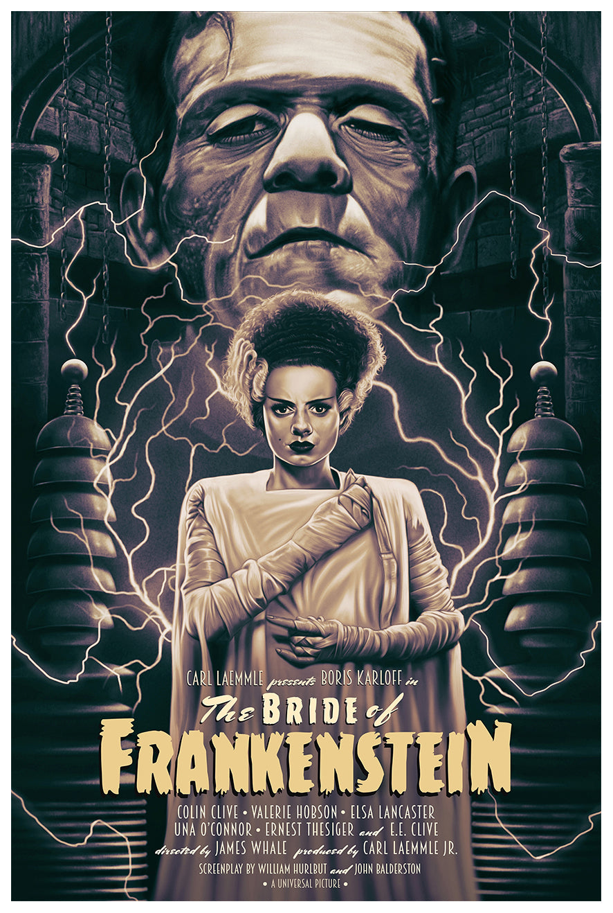 Bride of Frankenstein 1935 - Australia - v1 - Classic Movie Poster