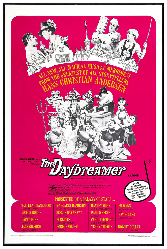 The Daydreamer 1966 - US - v1 - Classic Movie Poster