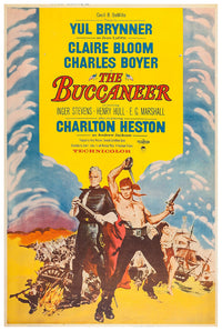 The Buccaneer 1958 - US - v2 - Classsic Movie Poster