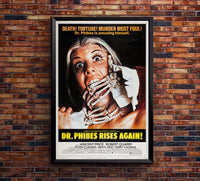 Dr. Phibes Rises Again 1972 - US - v2 - Classic Movie Poster