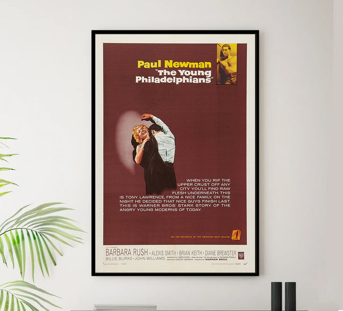 The Young Philadelphians 1959 - Paul Newman - US - Classic Movie Poster