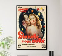 Tonight and Every Night 1945 - Rita Hayworth - Italy 2 - Classic Movie Poster