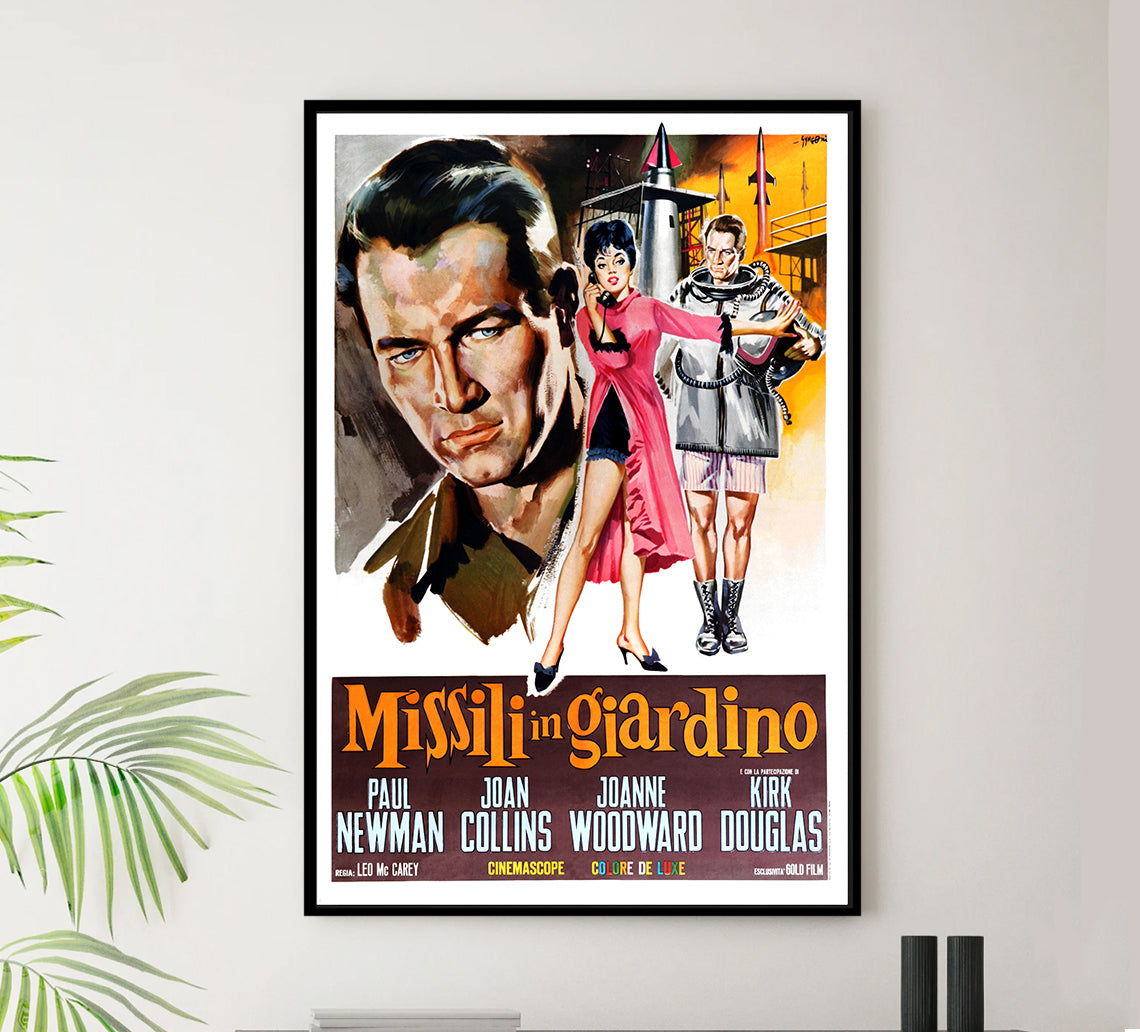 Rally 'Round the Flag, Boys! 1958 - Paul Newman - Italy - Classic Movie Poster