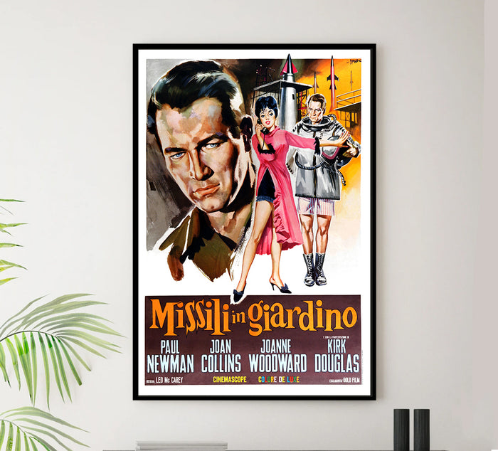 Rally 'Round the Flag, Boys! 1958 - Paul Newman - Italy - Classic Movie Poster