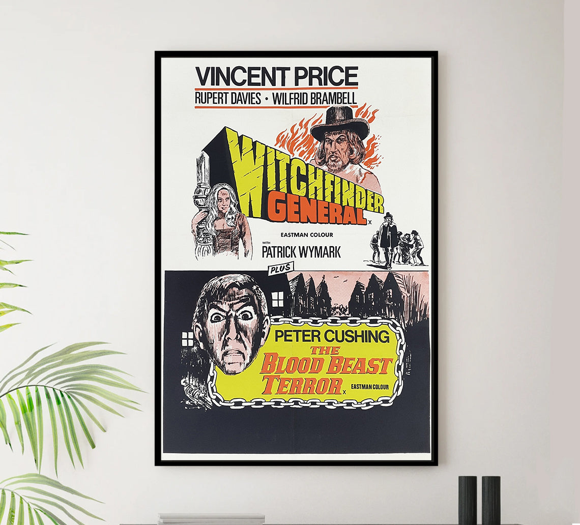 Witchfinder General 1968 - United Kingdom - v3 - Classic Movie Poster