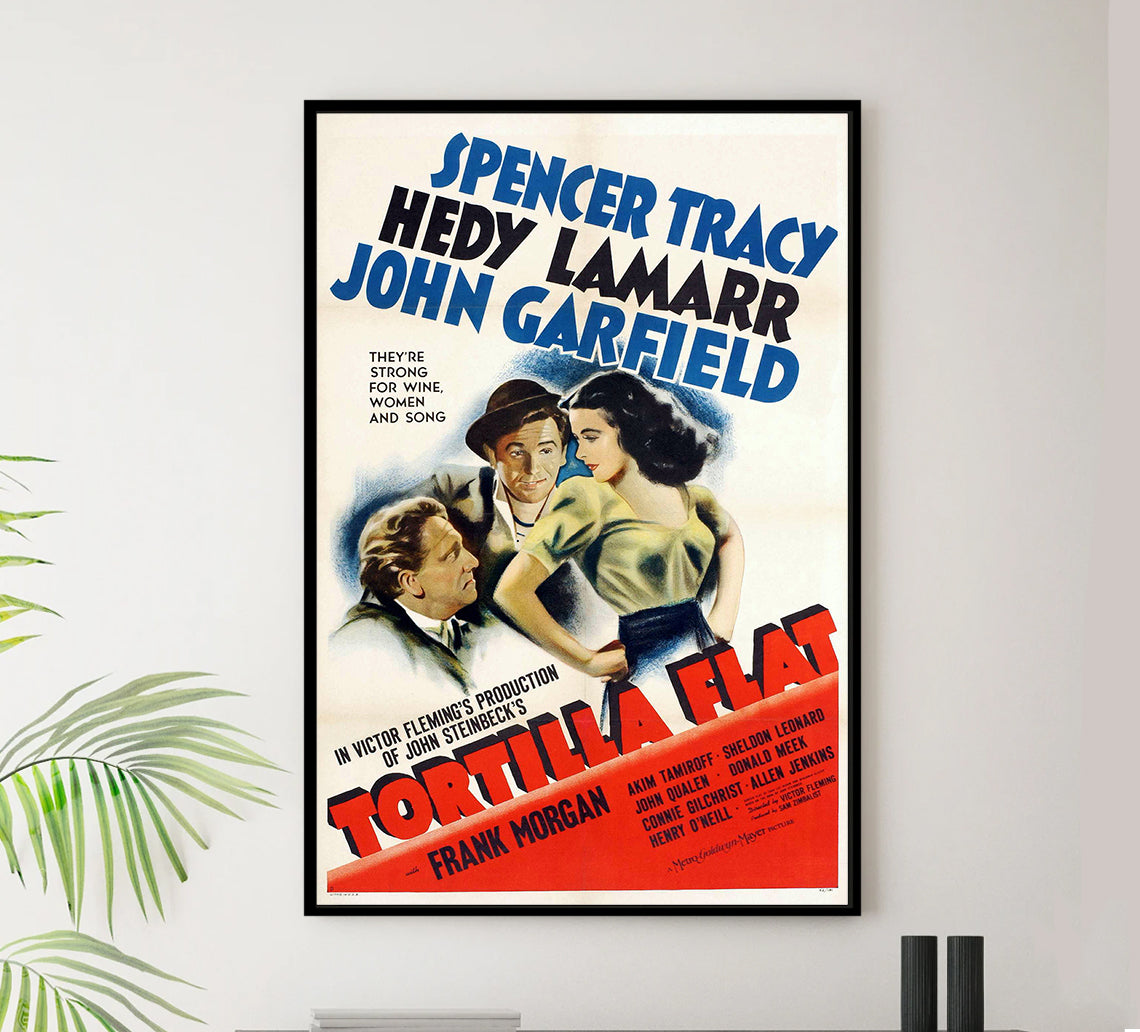 Tortilla Flat 1942 - US - v1 - Classic Movie Poster