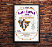 Alice Cooper Welcome to My Nightmare 1976 - US - v1 - Classic Movie Poster