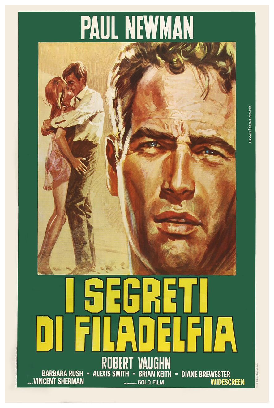 The Young Philadelphians 1959 - Paul Newman - Italy (2) - Classic Movie Poster