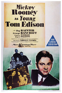 Young Tom Edison 1940 - Australia - v1 - Classic Movie Poster