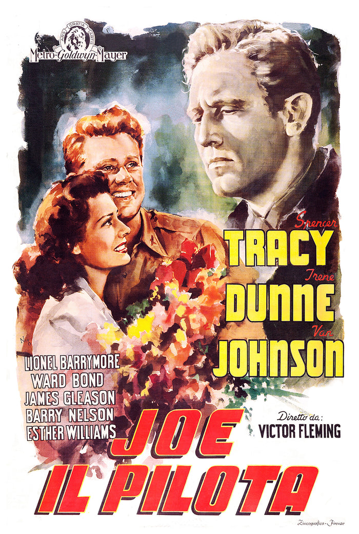 A Guy Named Joe 1949 - Italy - v1 - Classic Movie Poster