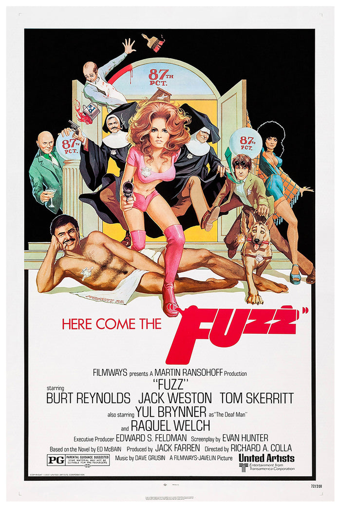 Fuzz 1972 - US - v1 - Classsic Movie Poster