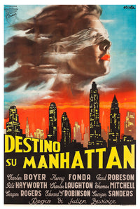 Tales of Manhattan 1942 - Rita Hayworth - Italy - Classic Movie Poster