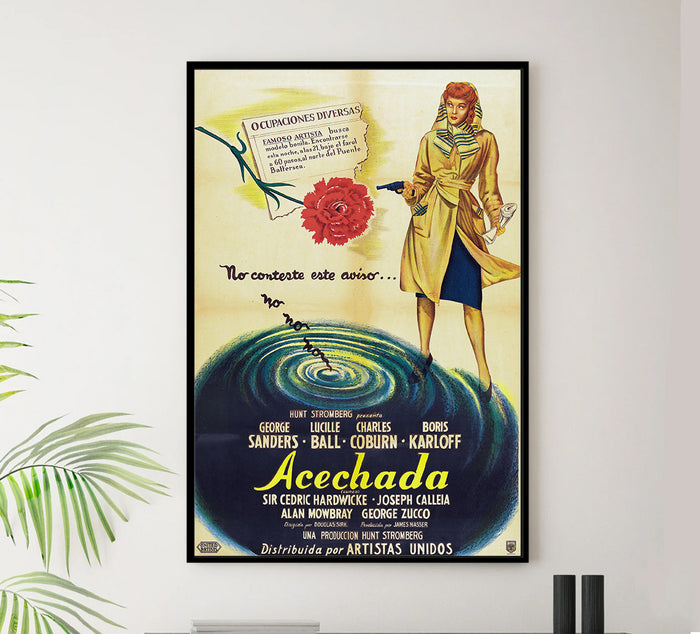 Lured 1947 - Argentina - v1 - Classic Movie Poster