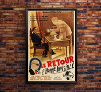 The Invisible Man Returns 1940 - France - v3 - Classic Movie Poster