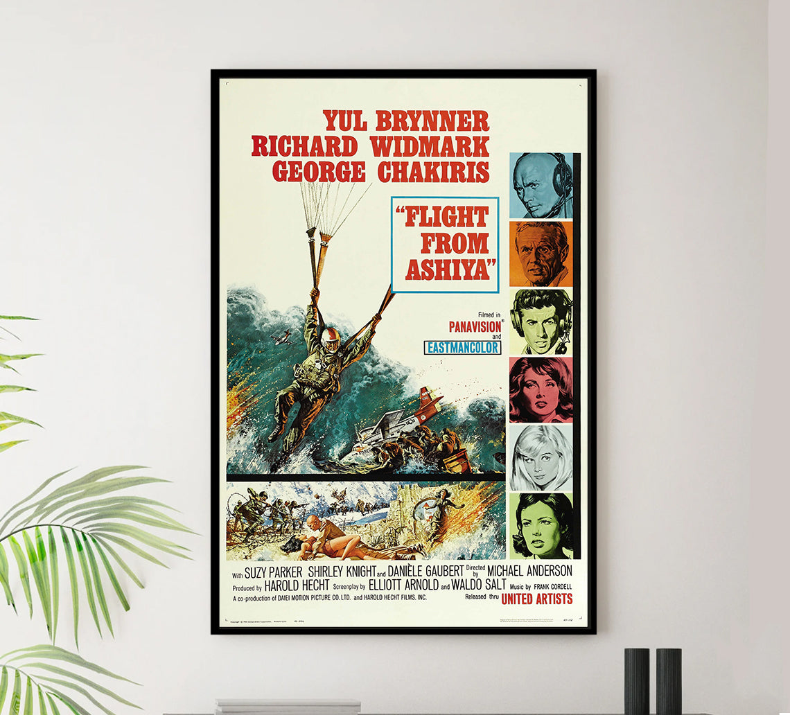 Flight from Ashiya 1964 - US - v1 - Classsic Movie Poster
