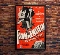 Frankenstein 1931 - Cuba - v1 - Classic Movie Poster