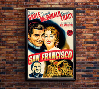 San Francisco 1936 - Spain - v2 - Classic Movie Poster