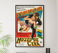 House of Wax 1953 - Argentina - v1 - Classic Movie Poster
