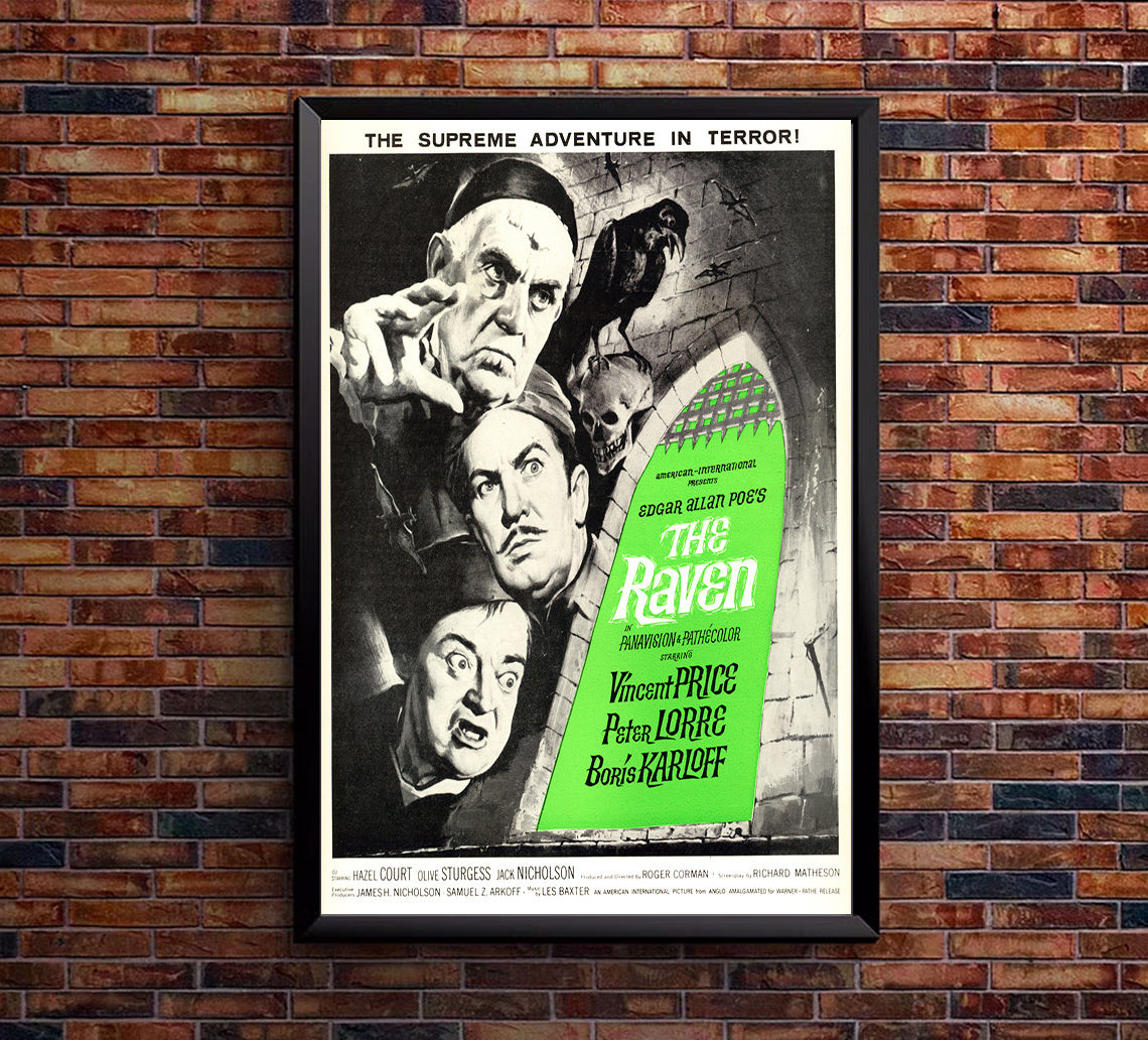 The Raven 1963 - US - v3 - Classic Movie Poster