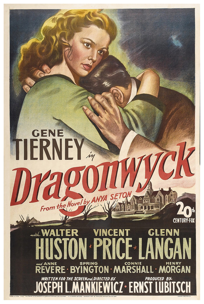 Dragonwyck 1946 - US - v1 - Classic Movie Poster
