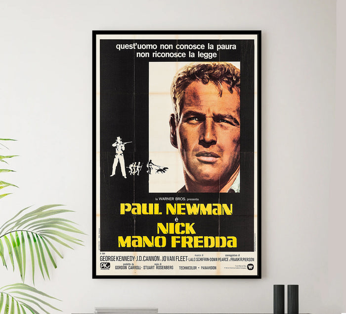 Cool Hand Luke 1967 - Paul Newman - Italy (3) - Classic Movie Poster