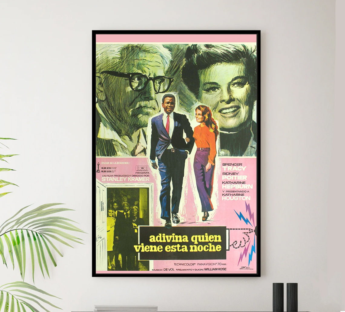 Guess Who's Coming to Dinner 1967 - Spain - v1 - Classic Movie Poster