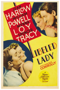 Libeled Lady 1936 - US - v1 - Classic Movie Poster