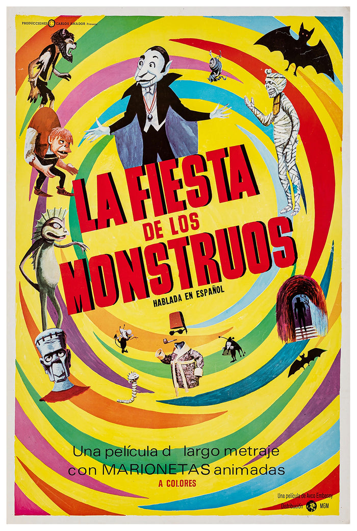 Mad Monster Party 1967 - Spain - v1 - Classic Movie Poster