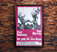 Pocket Money 1972 - Paul Newman - Sweden - Classic Movie Poster