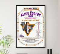 Alice Cooper Welcome to My Nightmare 1976 - US - v1 - Classic Movie Poster