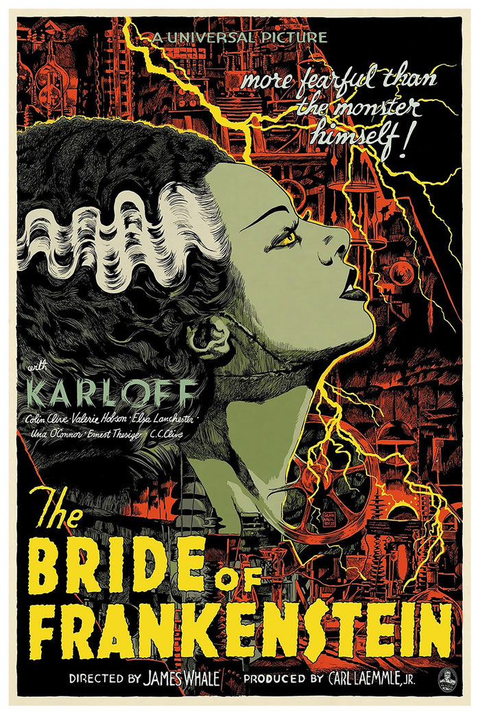Bride of Frankenstein 1935 - US - v27 - Classic Movie Poster