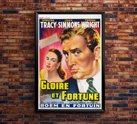 The Actress 1953 - Belgium - v1 - Classic Movie Poster