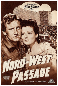 Northwest Passage 1940 - Germany - v2 - Classic Movie Poster