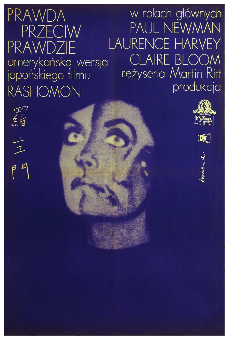 The Outrage 1964 - Paul Newman - Poland - Classic Movie Poster