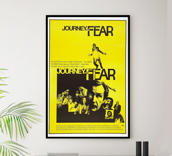 Journey Into Fear 1975 - US - v1 - Classic Movie Poster