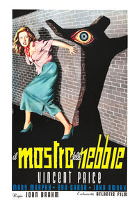 The Mad Magician 1954 - Italy - v1 - Classic Movie Poster