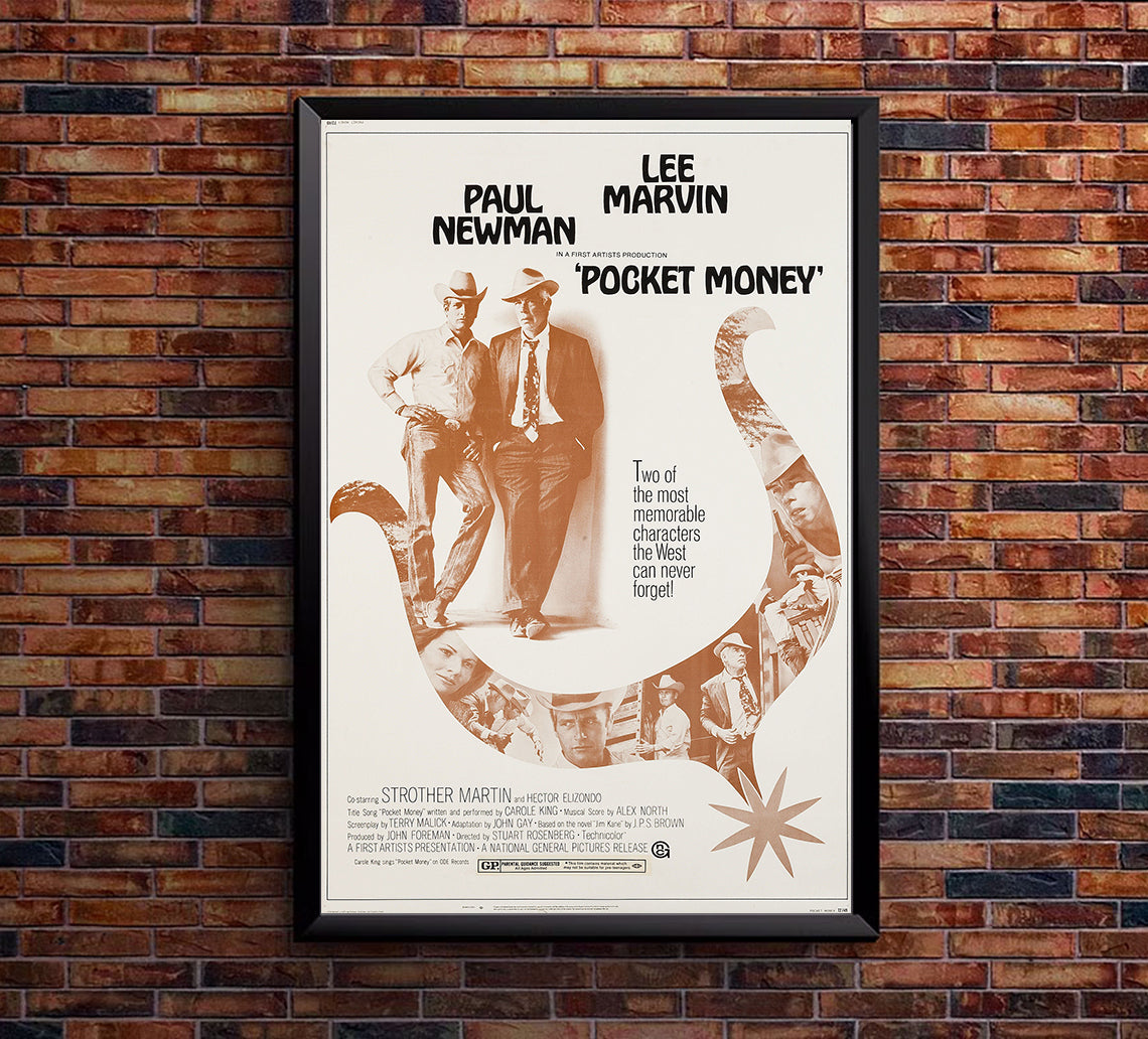 Pocket Money 1972 - Paul Newman - US (2) - Classic Movie Poster