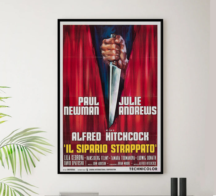 Torn Curtain 1966 - Paul Newman - Italy - Classic Movie Poster