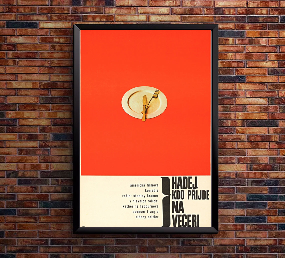 Guess Who's Coming to Dinner 1967 - Czech Republic - v1 - Classic Movie Poster