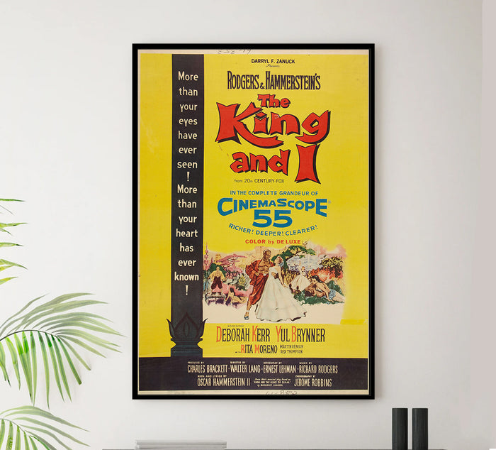 The King and I 1956 - US - v3 - Classsic Movie Poster