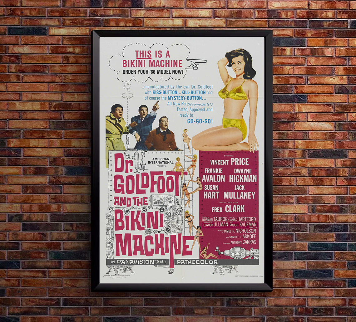 Dr. Goldfoot and the Bikini Machine 1965 - US - v1 - Classic Movie Poster