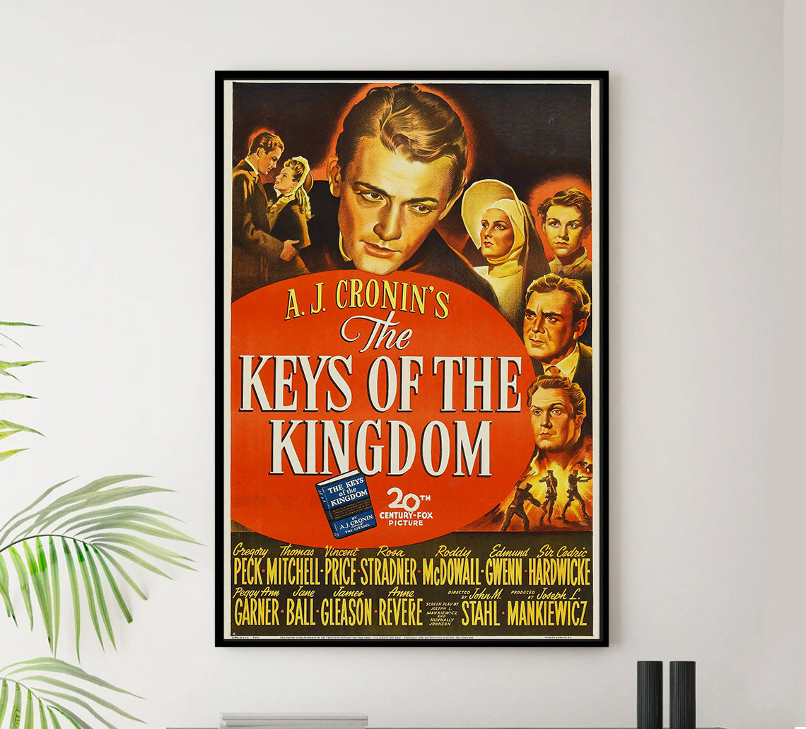 The Keys of the Kingdom 1944 - US - v3 - Classic Movie Poster