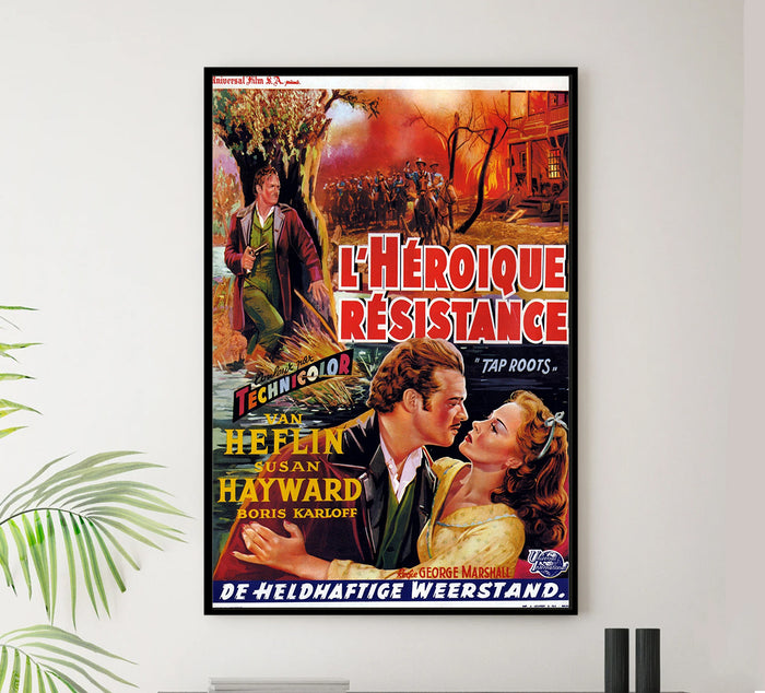 Tap Roots 1948 - Belgium - v1 - Classic Movie Poster