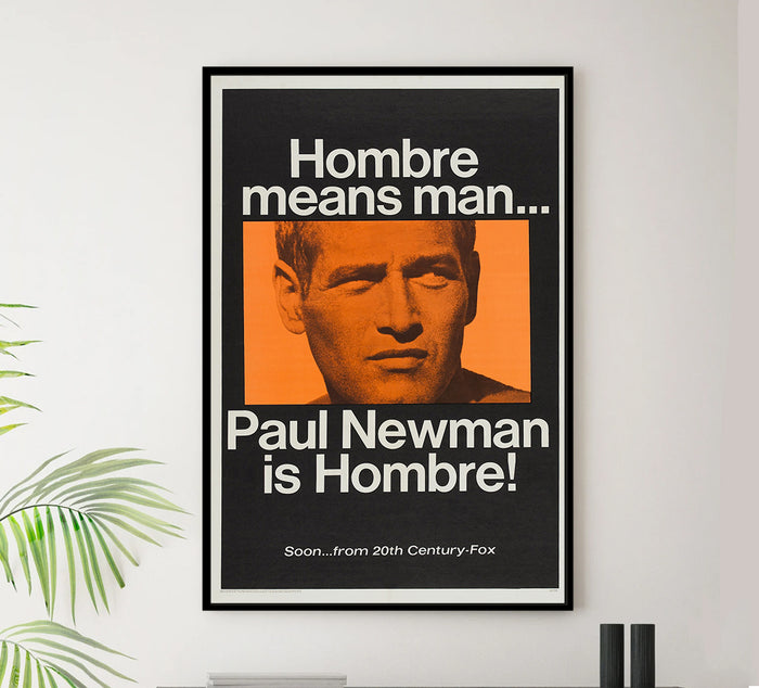 Hombre 1967 - Paul Newman - US - Classic Movie Poster