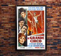 The Big Circus 1959 - Italy - v2 - Classic Movie Poster