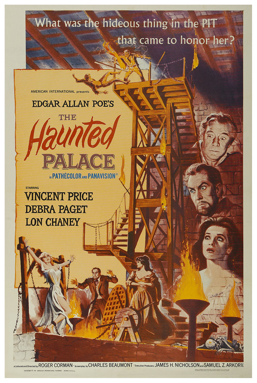 The Haunted Palace 1963 - US - v1 - Classic Movie Poster