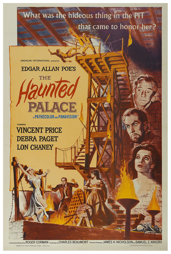 The Haunted Palace 1963 - US - v1 - Classic Movie Poster